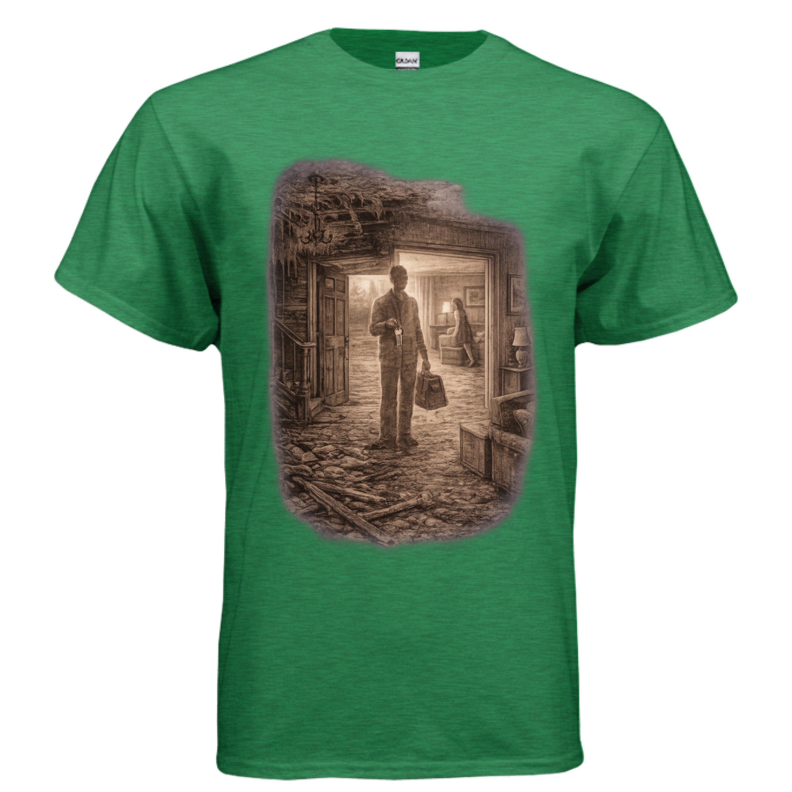 ANTIQUE IRISH GREEN - FRONT