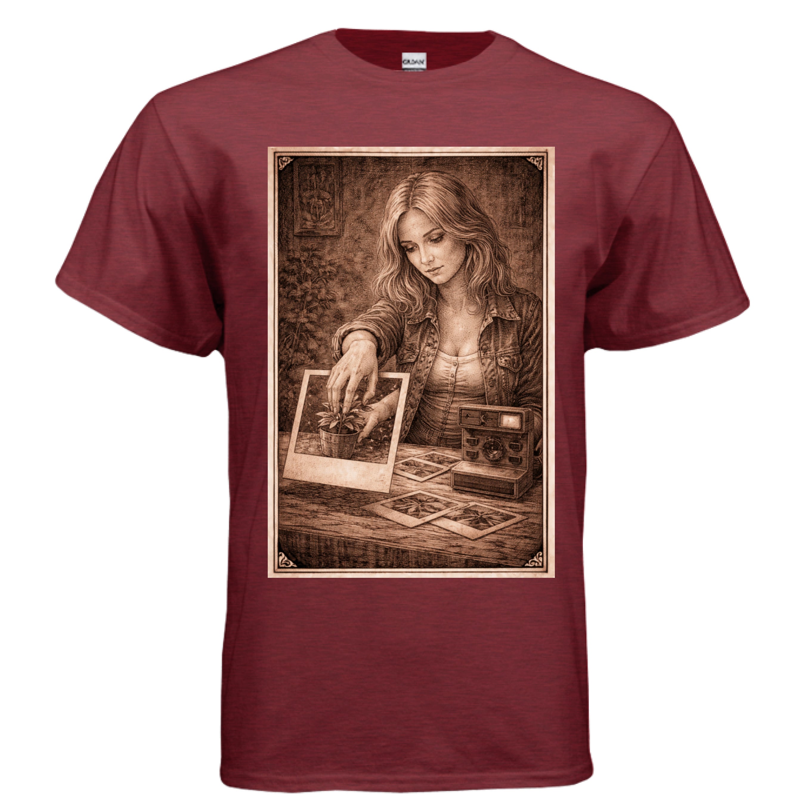 ANTIQUE CHERRY RED - FRONT