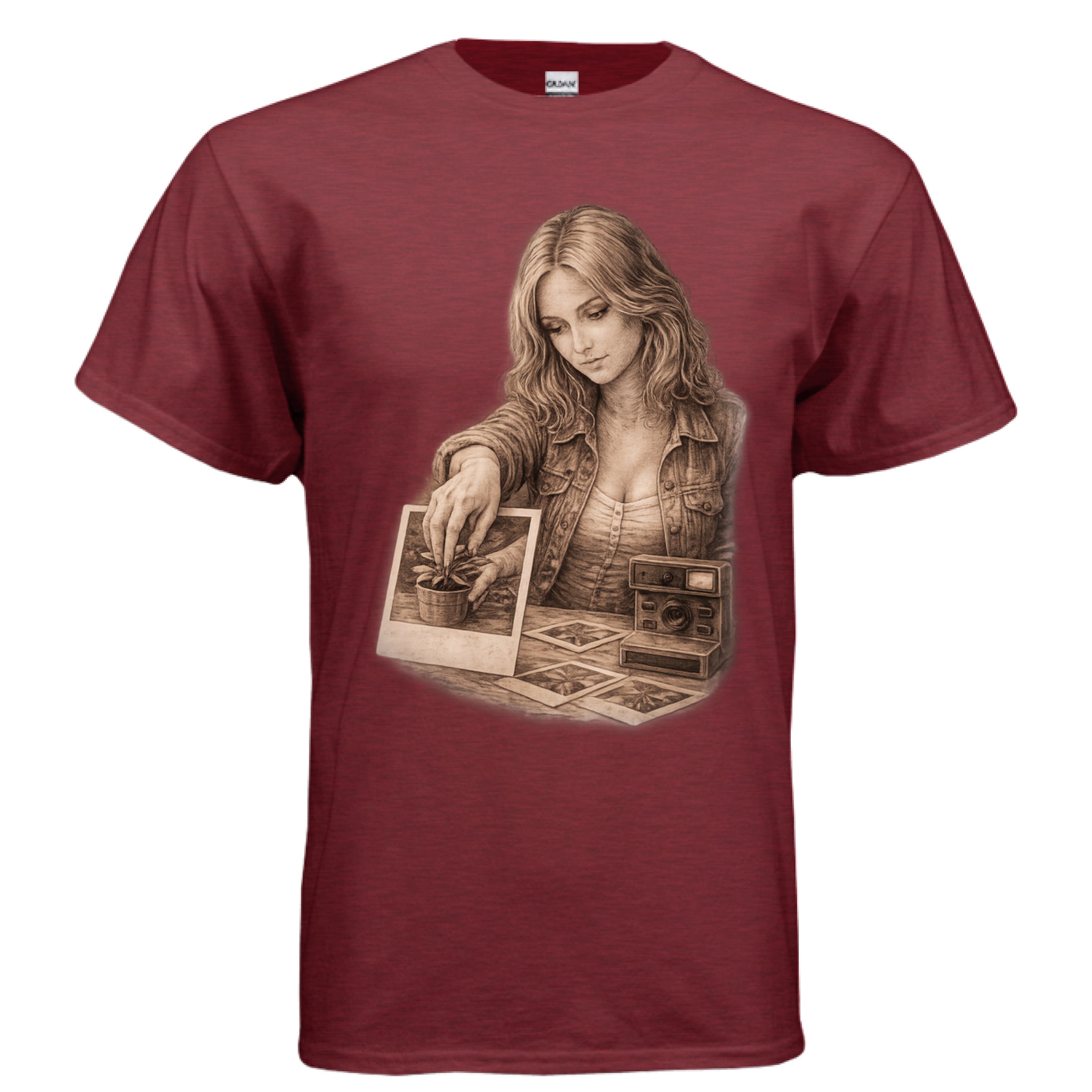 ANTIQUE CHERRY RED - FRONT