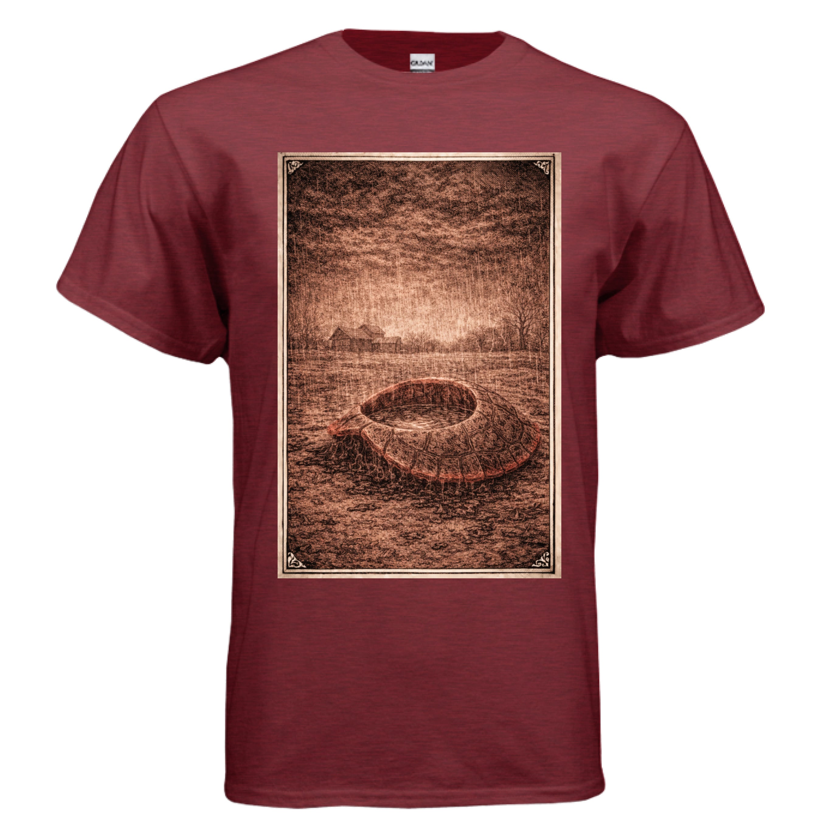 ANTIQUE CHERRY RED - FRONT