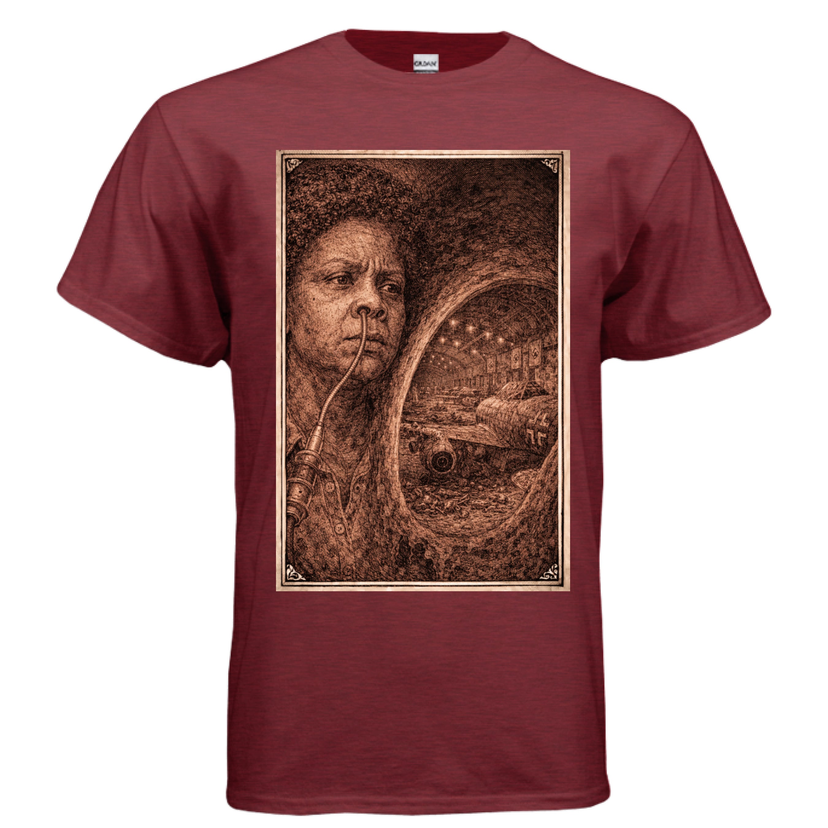 ANTIQUE CHERRY RED - FRONT