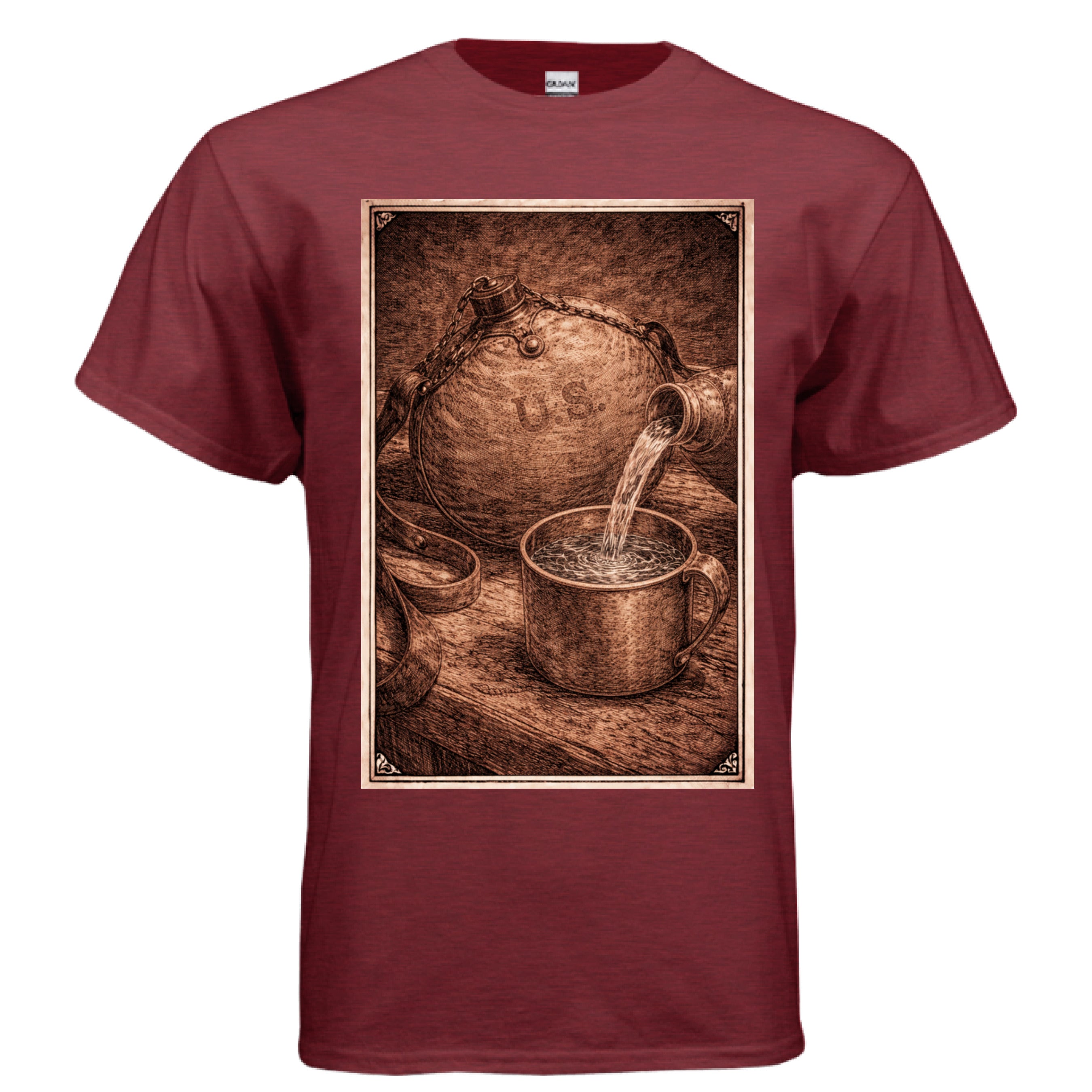 ANTIQUE CHERRY RED - FRONT