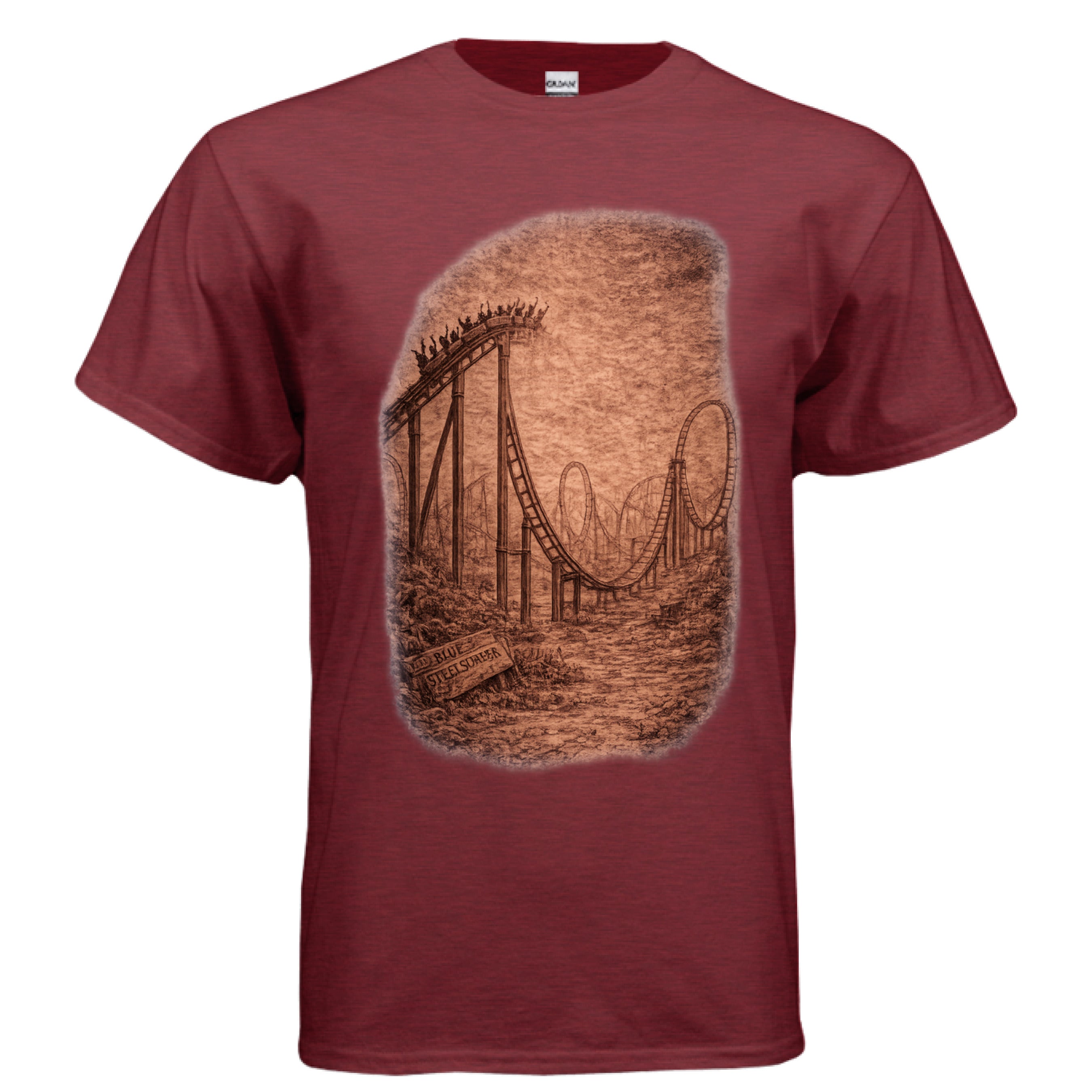 ANTIQUE CHERRY RED - FRONT