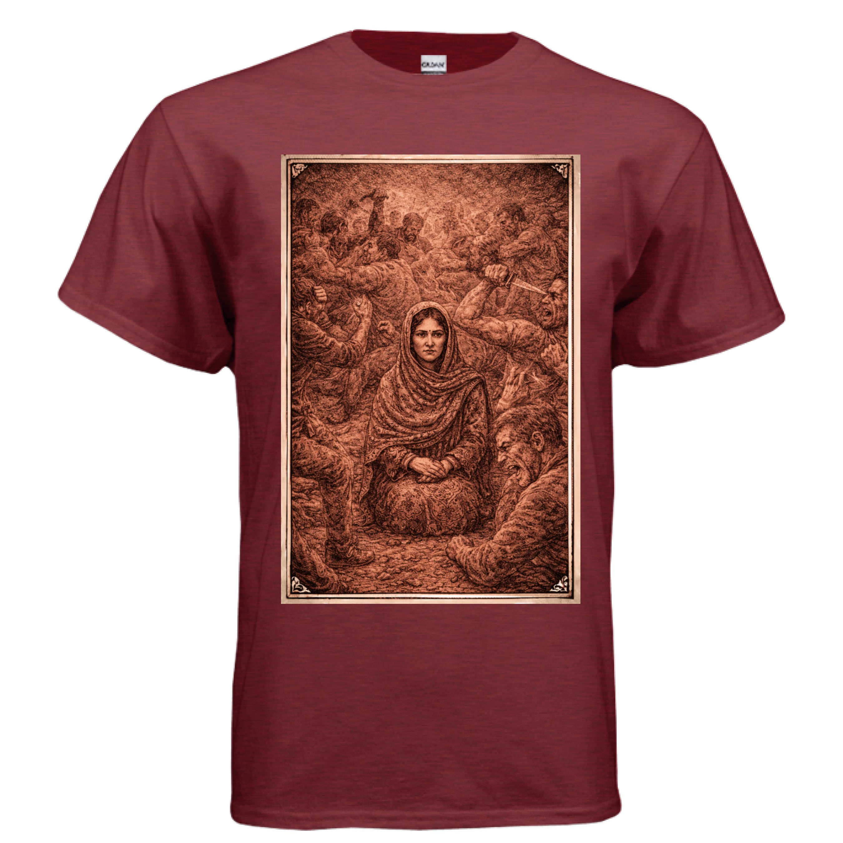 ANTIQUE CHERRY RED - FRONT