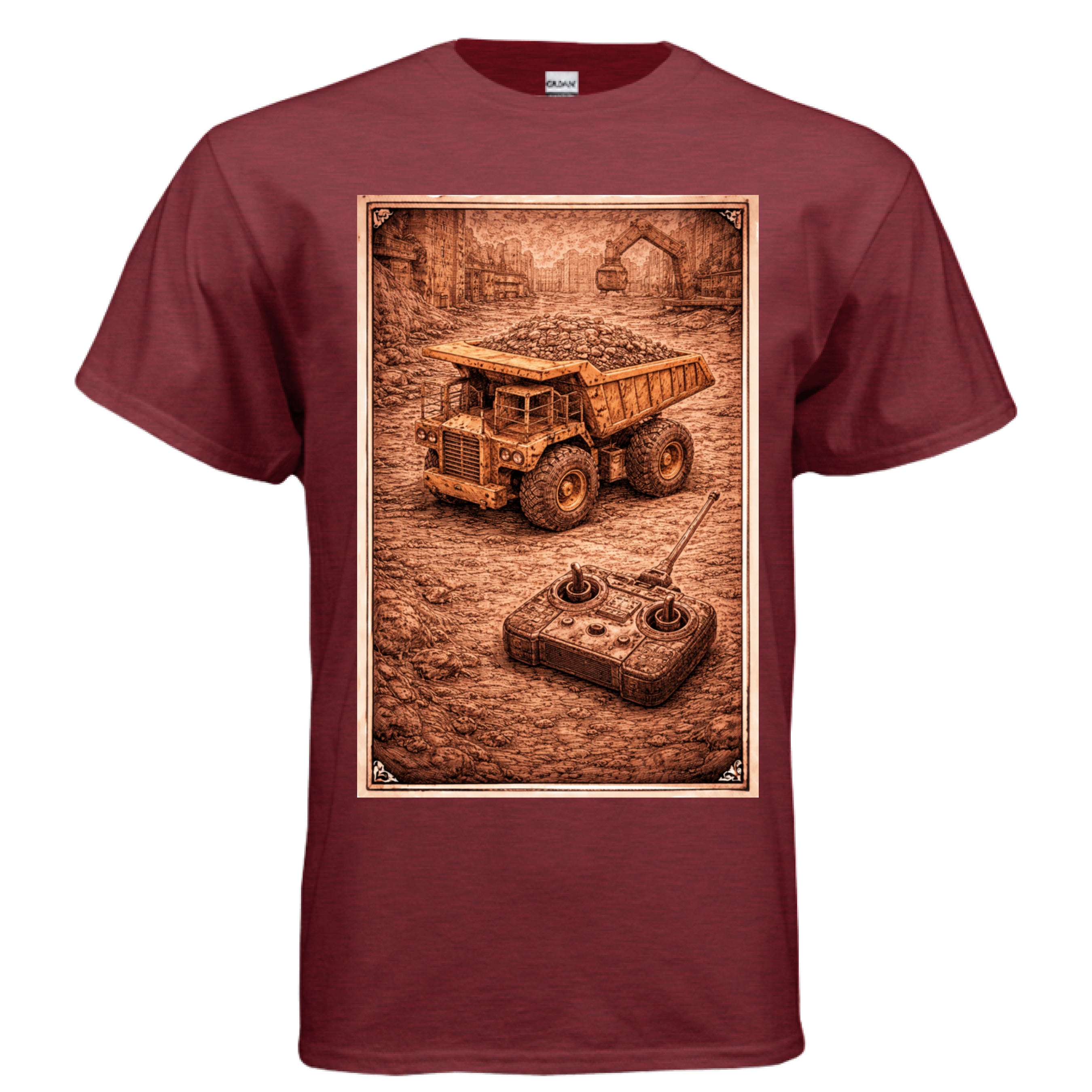 ANTIQUE CHERRY RED - FRONT