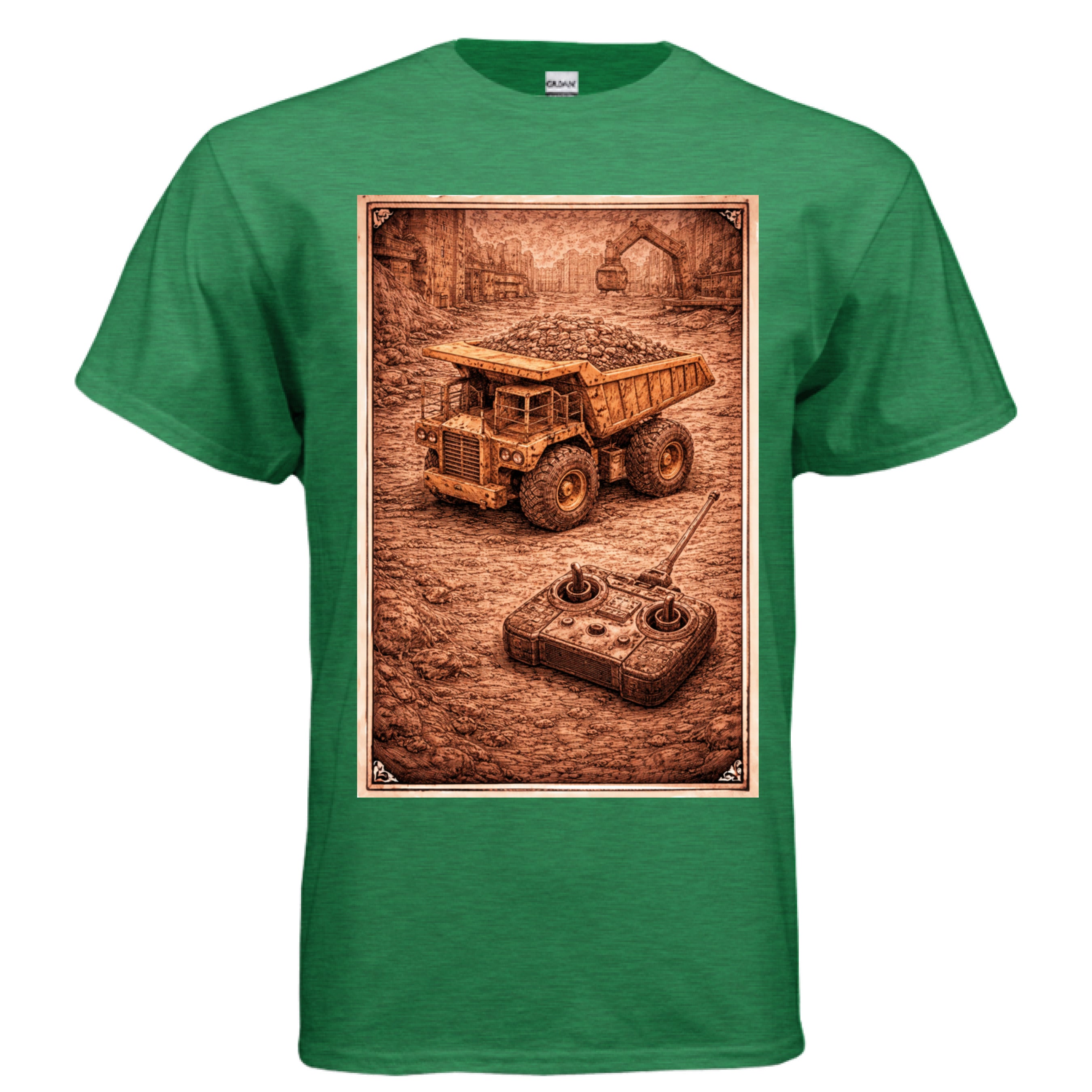 ANTIQUE IRISH GREEN - FRONT