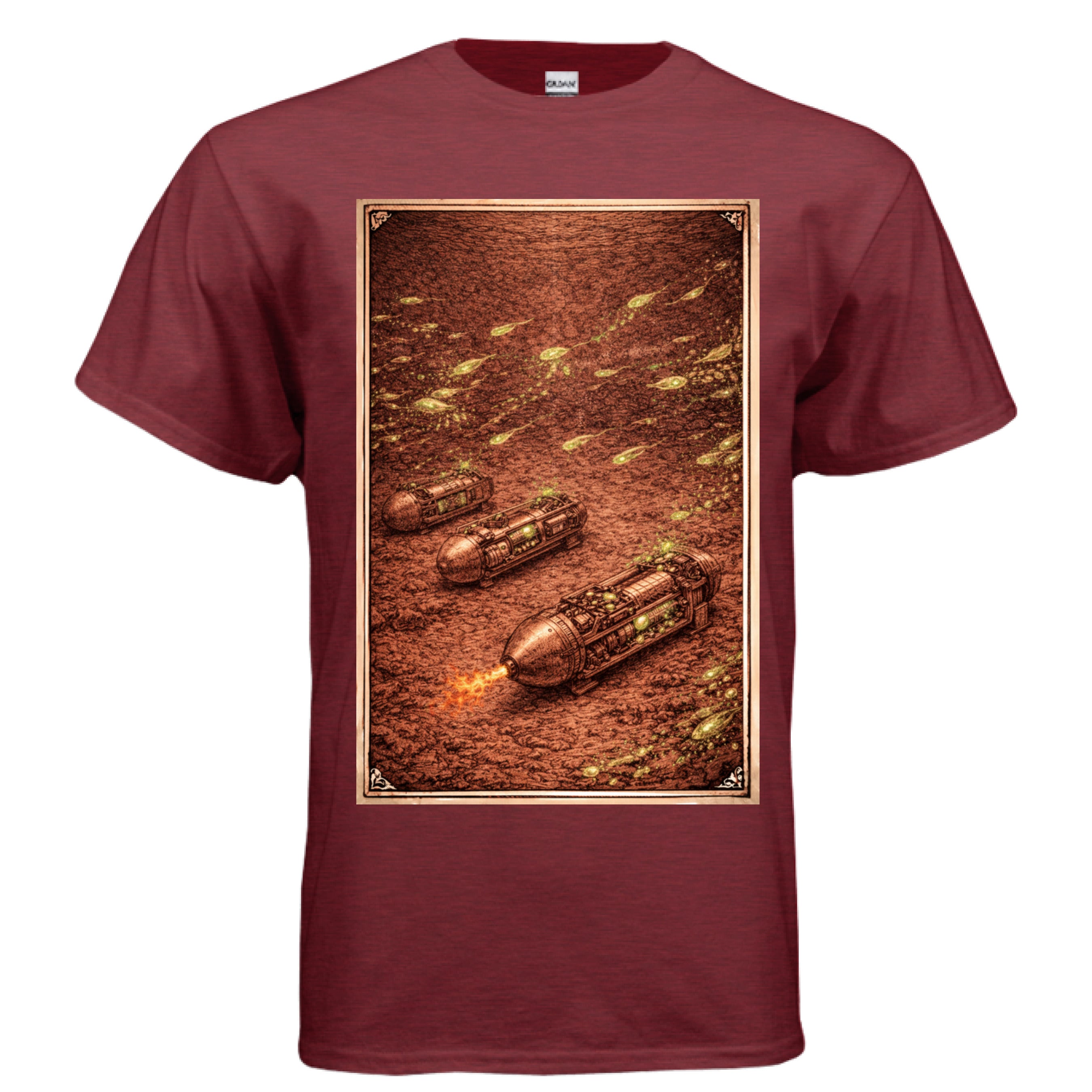 ANTIQUE CHERRY RED - FRONT