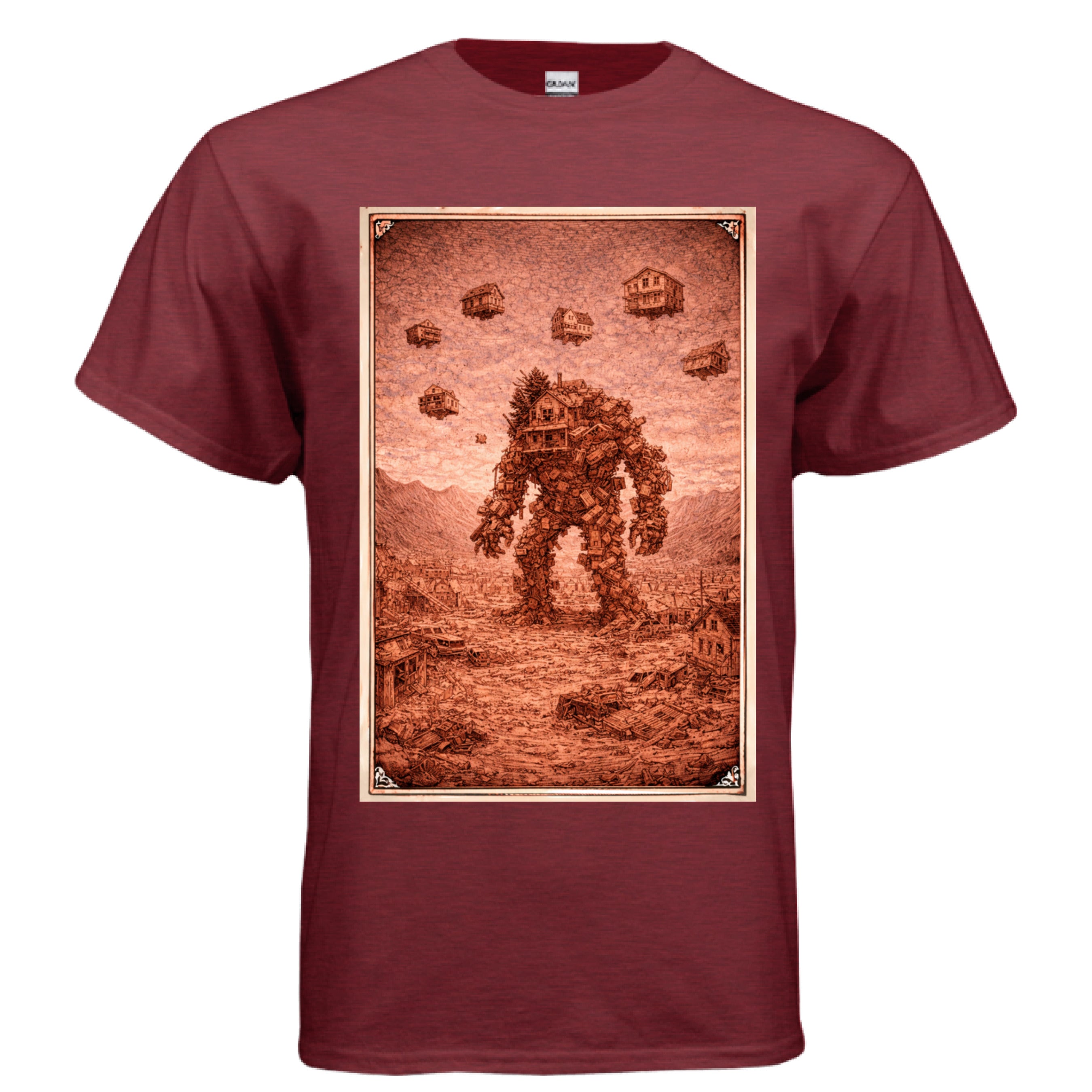 ANTIQUE CHERRY RED - FRONT