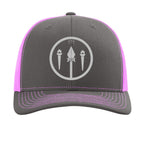 Charcoal/ Neon Pink - FRONT