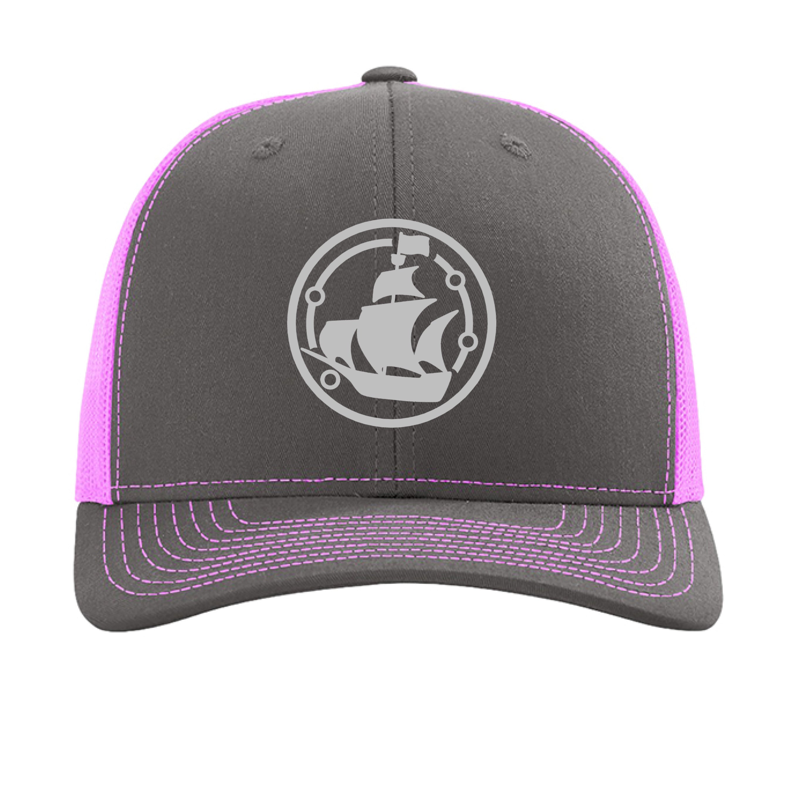 Charcoal/ Neon Pink - FRONT