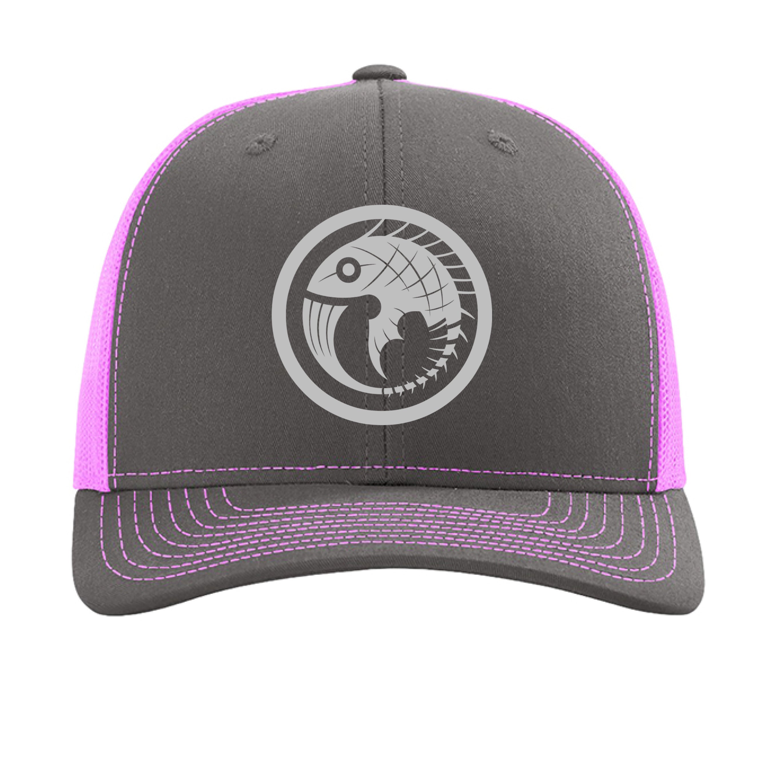 Charcoal/ Neon Pink - FRONT