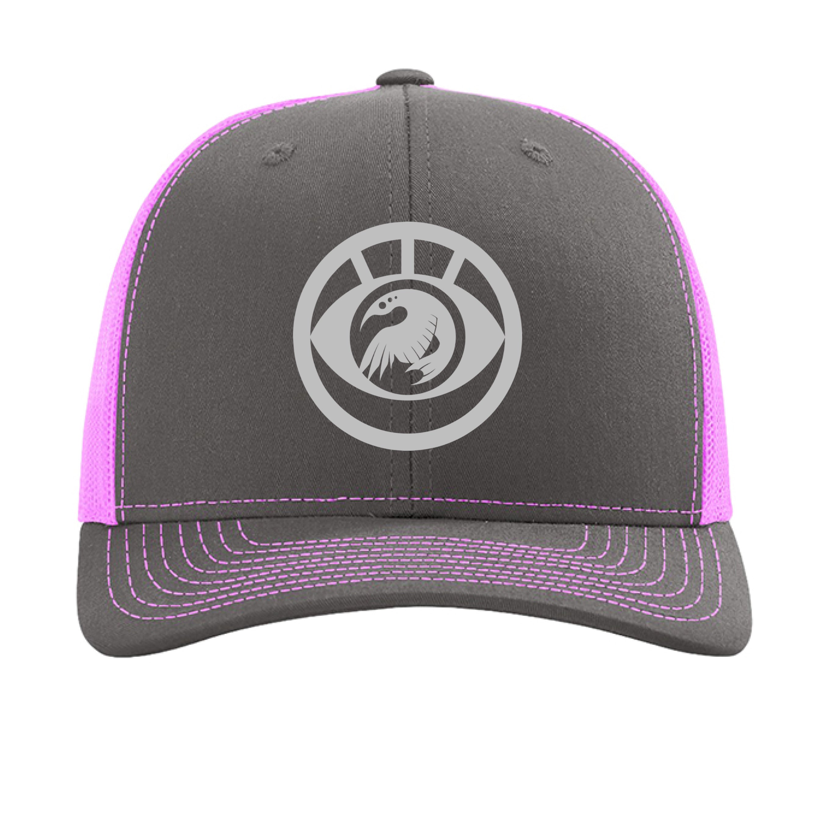 Charcoal/ Neon Pink - FRONT