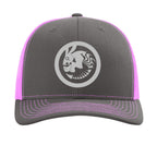 Charcoal/ Neon Pink - FRONT