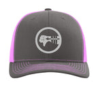 Charcoal/ Neon Pink - FRONT
