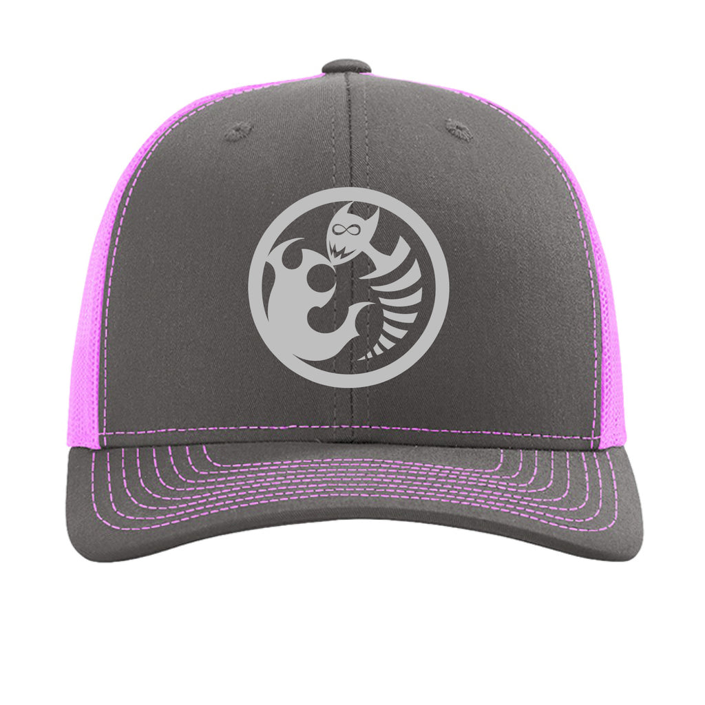 Charcoal/ Neon Pink - FRONT