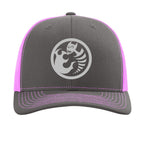 Charcoal/ Neon Pink - FRONT