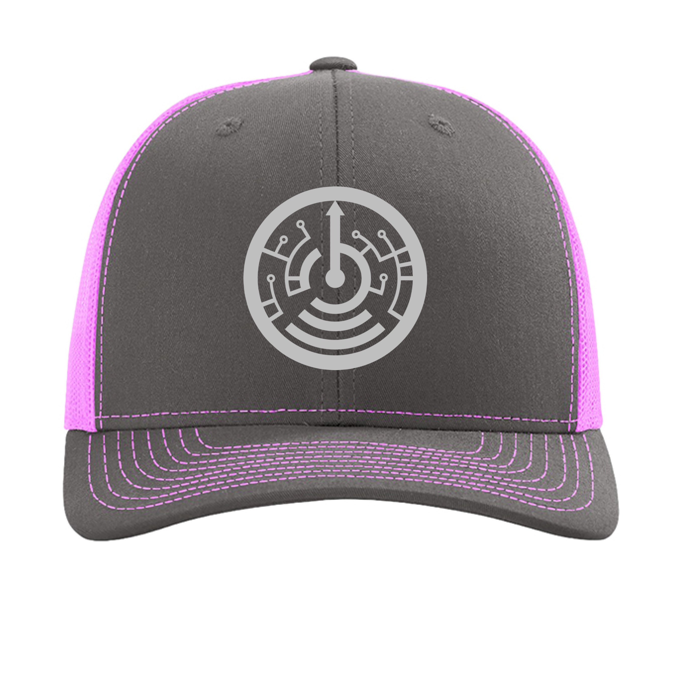 Charcoal/ Neon Pink - FRONT