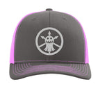 Charcoal/ Neon Pink - FRONT