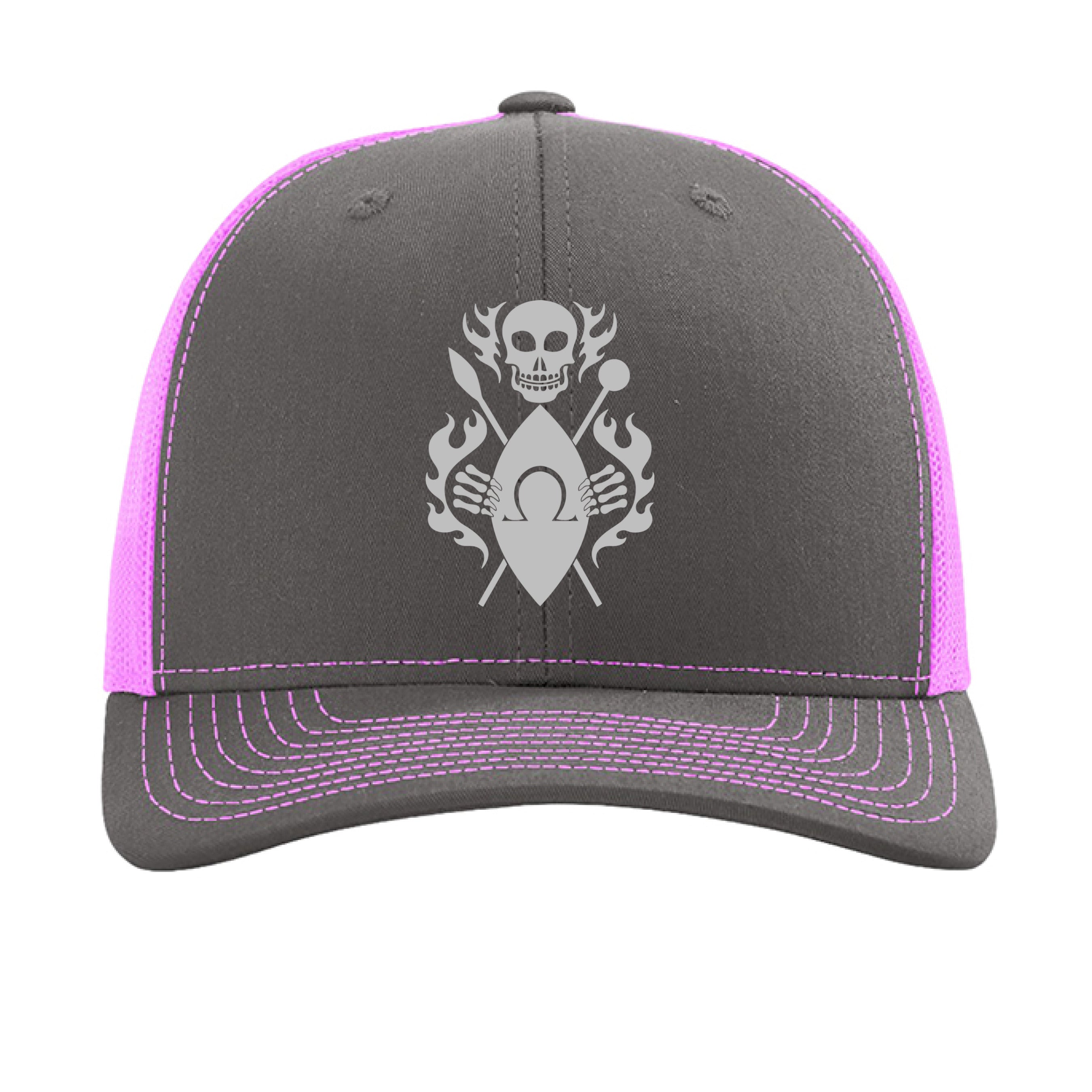 Charcoal/ Neon Pink - FRONT