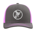 Charcoal/ Neon Pink - FRONT
