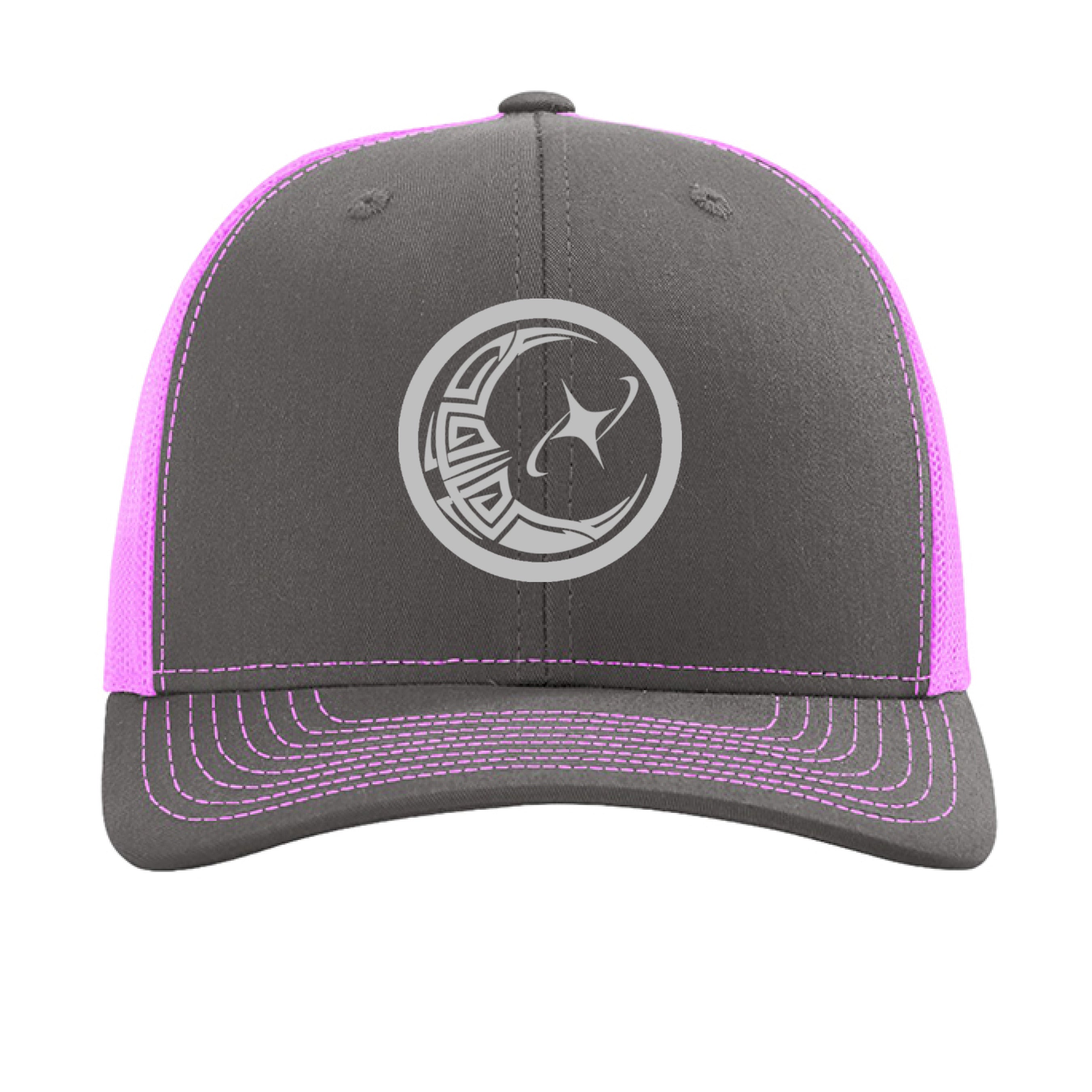 Charcoal/ Neon Pink - FRONT