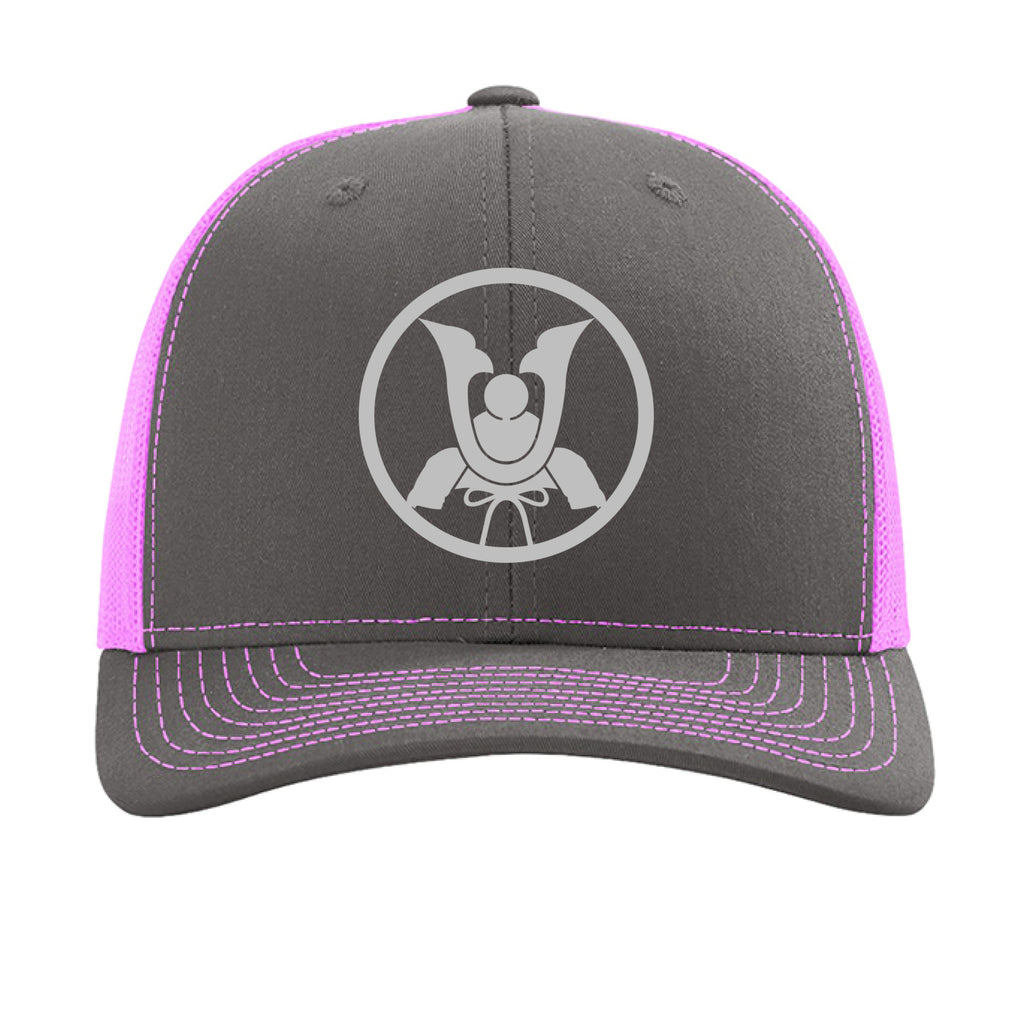 Charcoal/ Neon Pink - FRONT