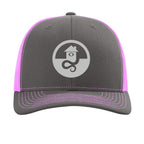 Charcoal/ Neon Pink - FRONT