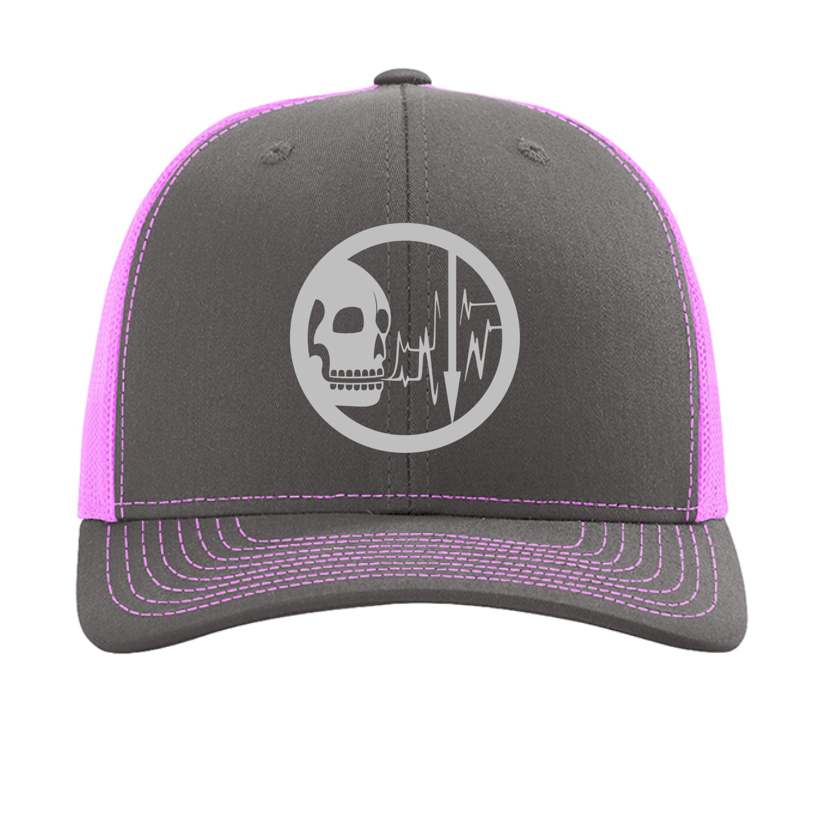 Charcoal/ Neon Pink - FRONT