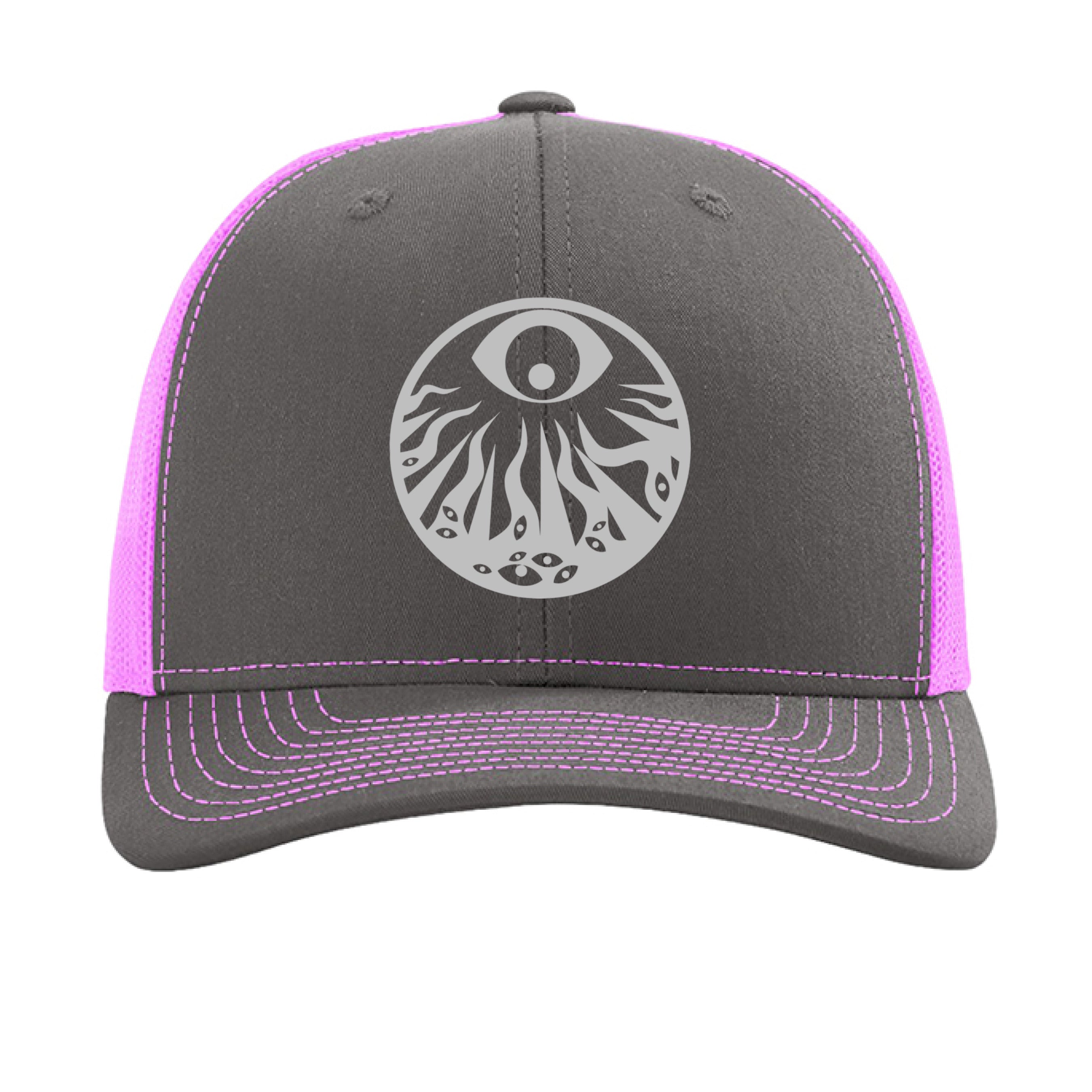 Charcoal/ Neon Pink - FRONT