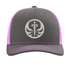 Charcoal/ Neon Pink - FRONT