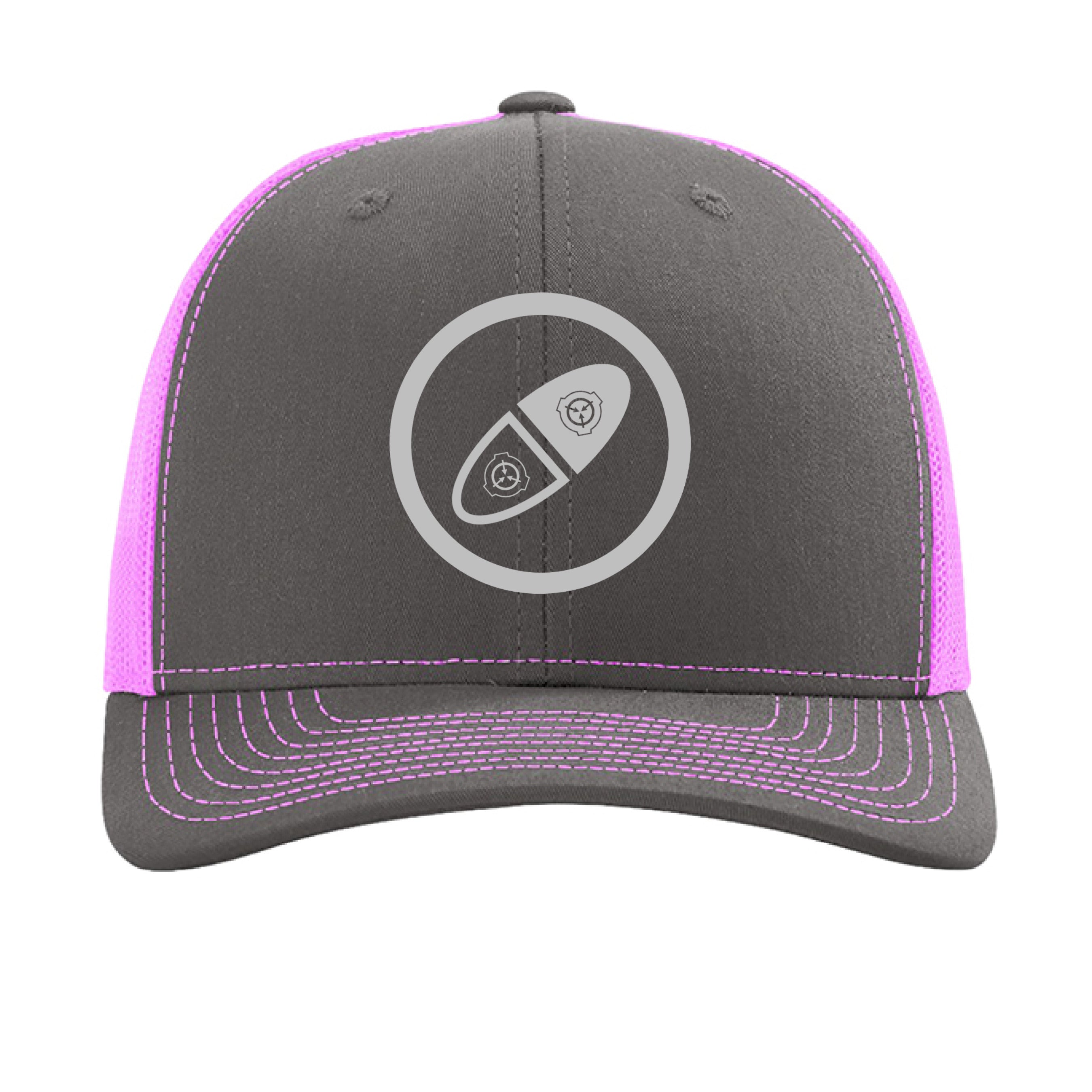 Charcoal/ Neon Pink - FRONT