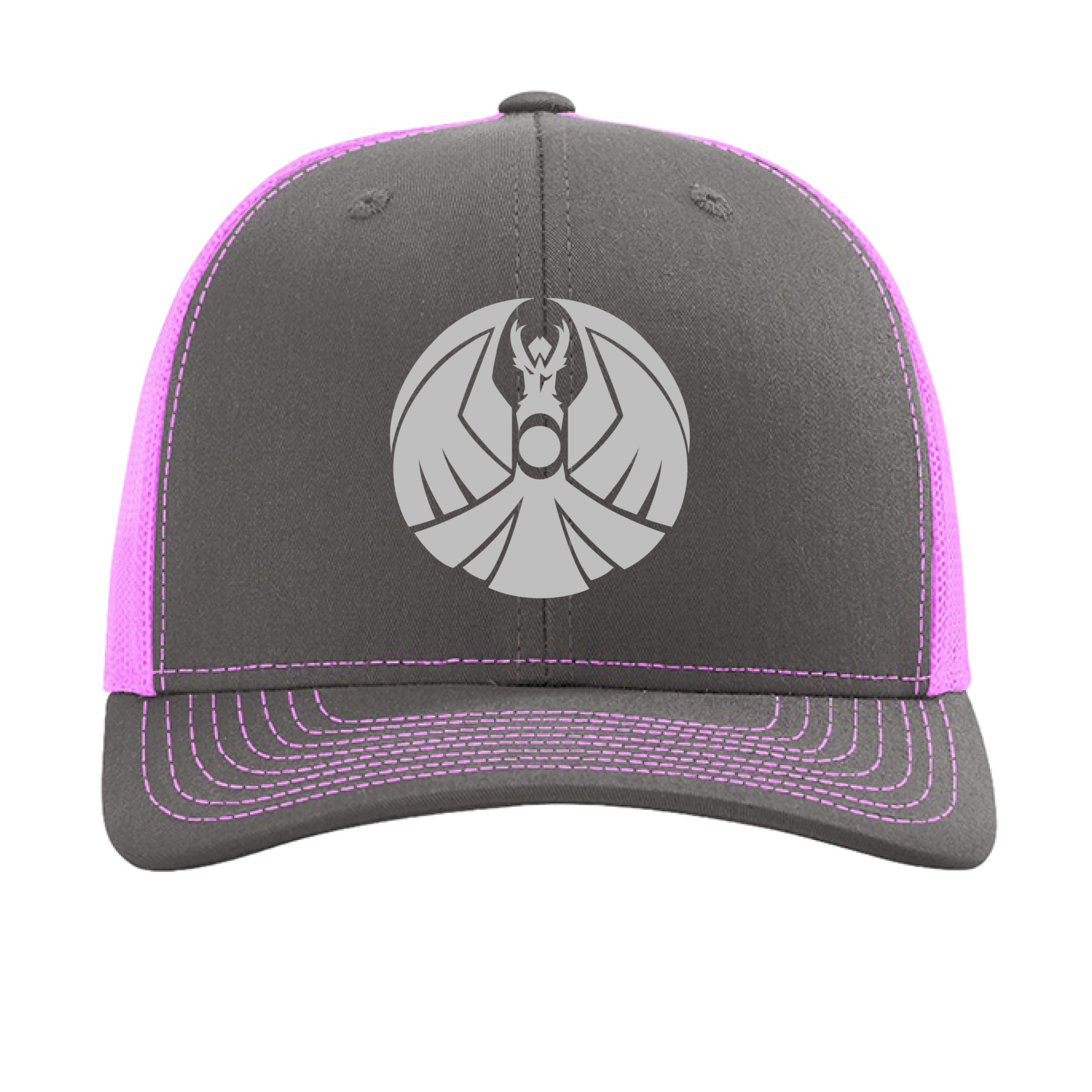 Charcoal/ Neon Pink - FRONT