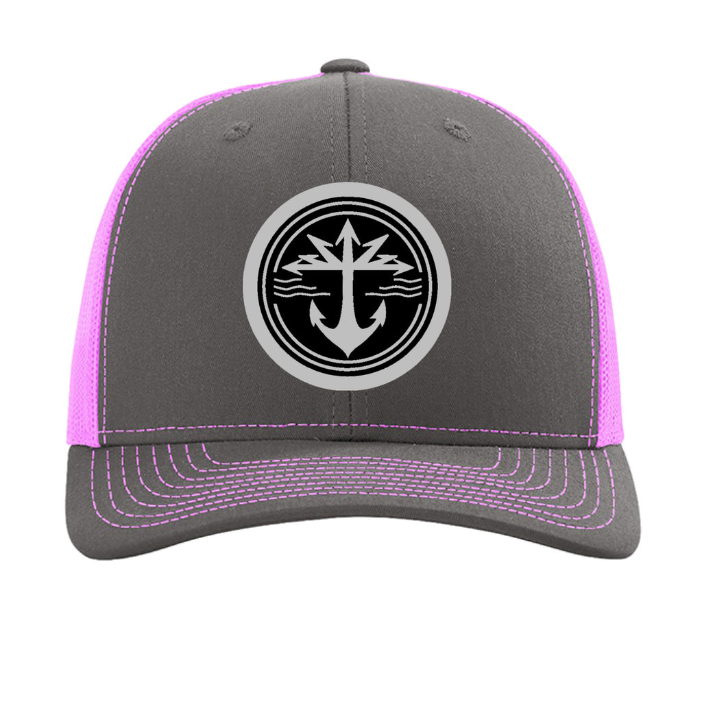 Charcoal/ Neon Pink - FRONT