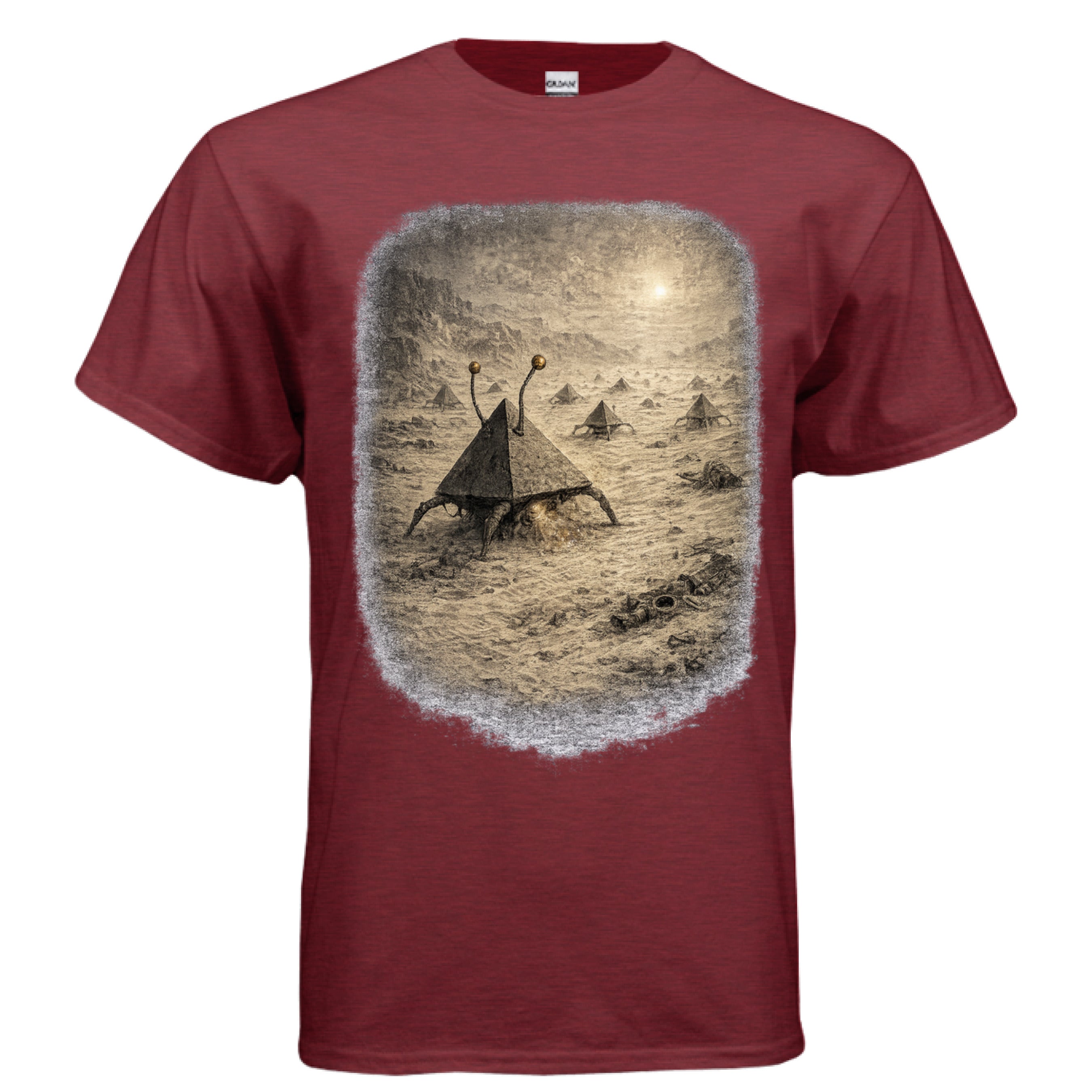 ANTIQUE CHERRY RED - FRONT