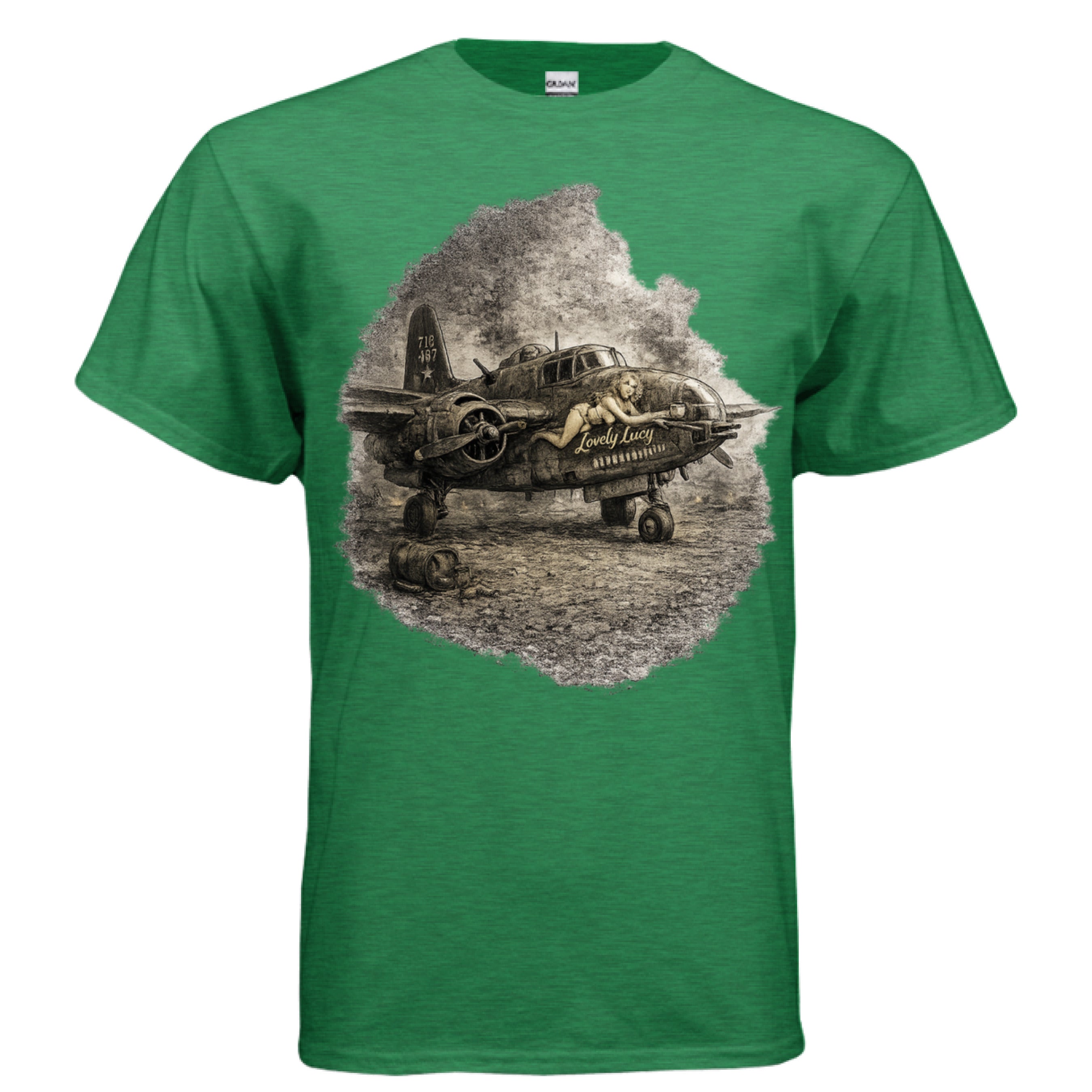 ANTIQUE IRISH GREEN - FRONT