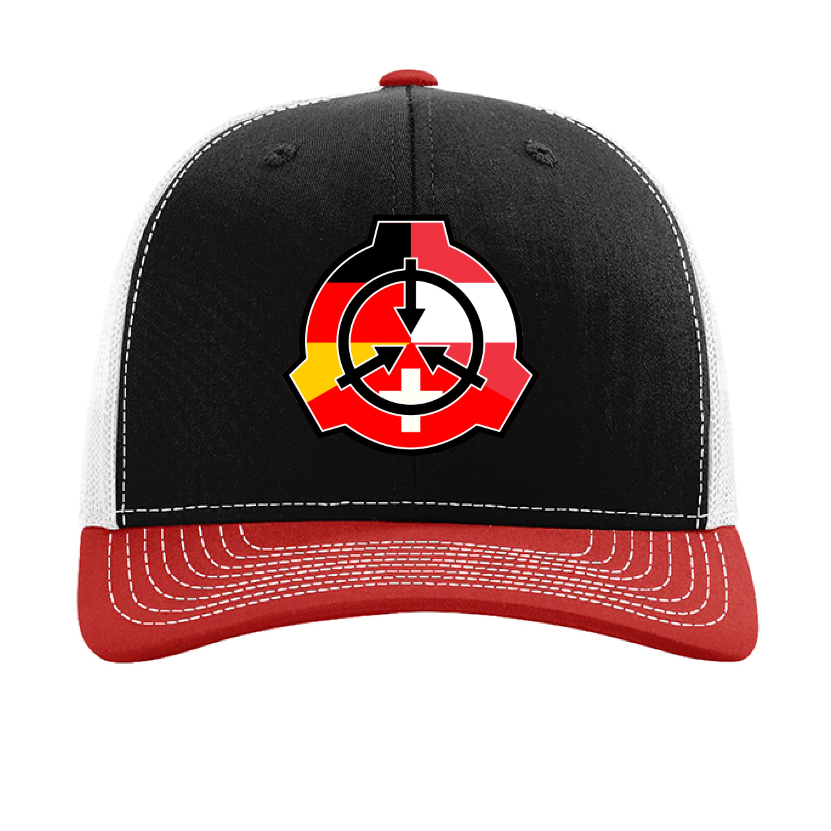 Black/ White/ Red - FRONT