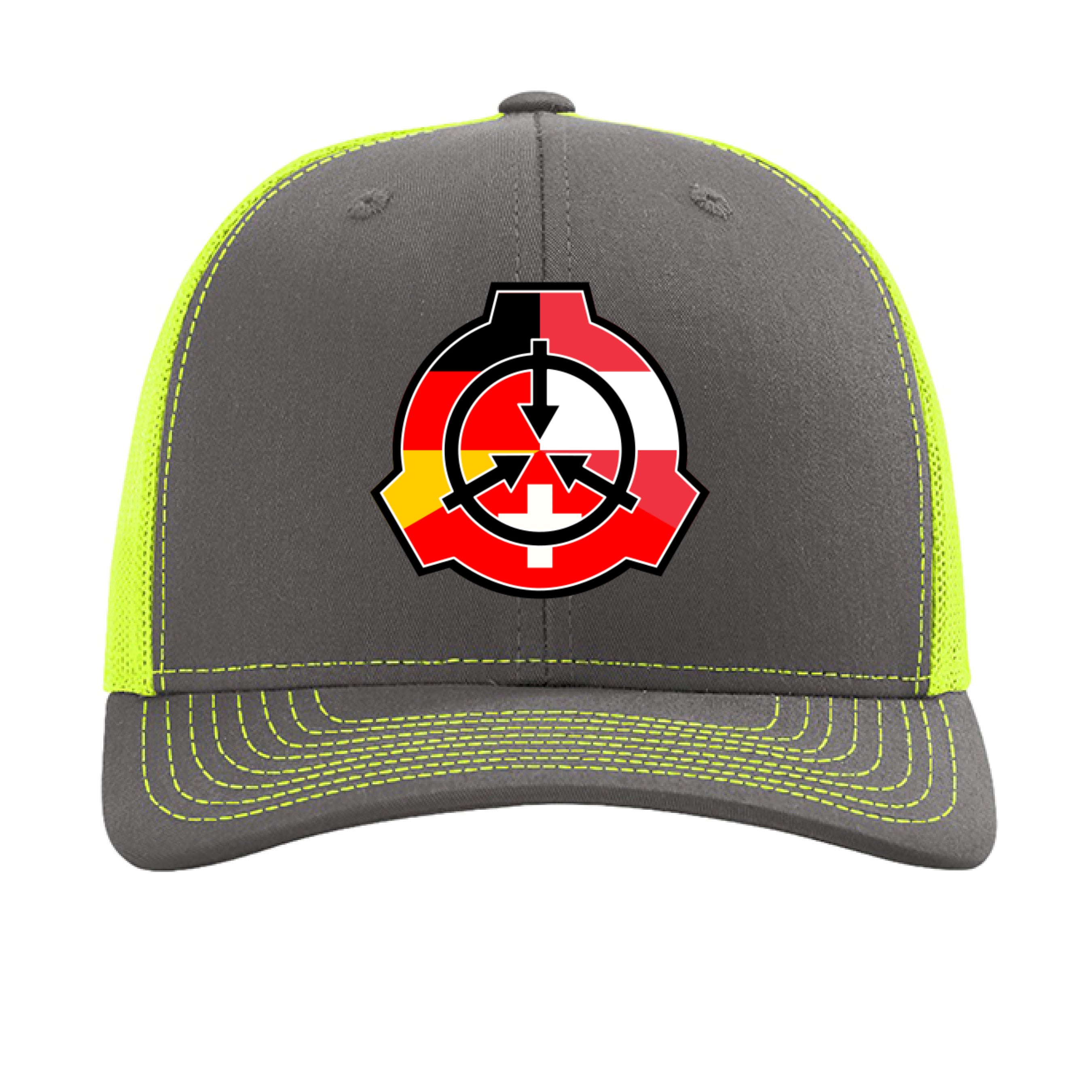Charcoal/ Neon Yellow - FRONT