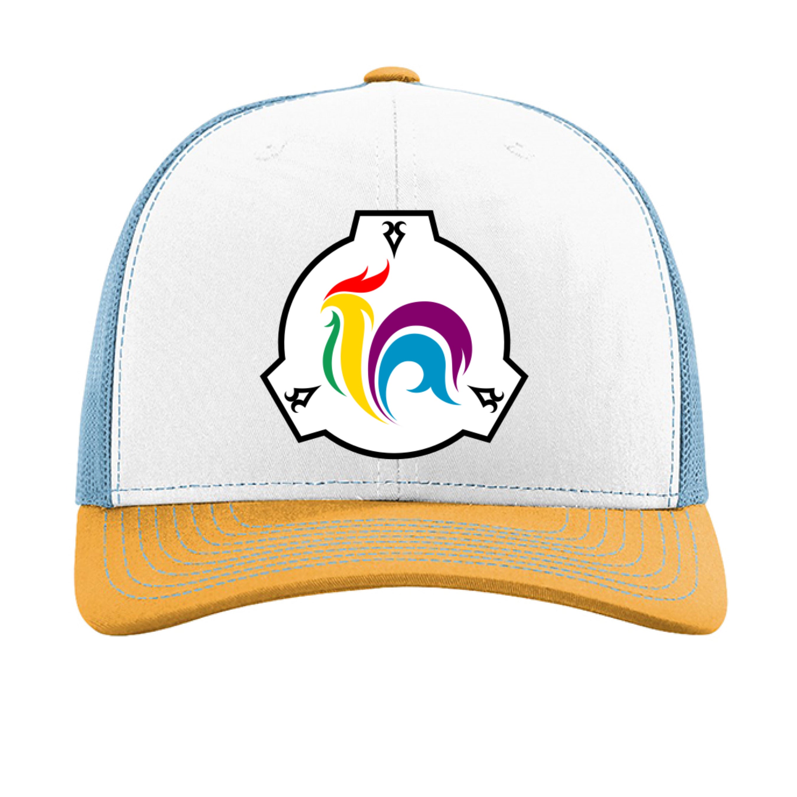 White/ Columbia Blue/ Yellow - FRONT
