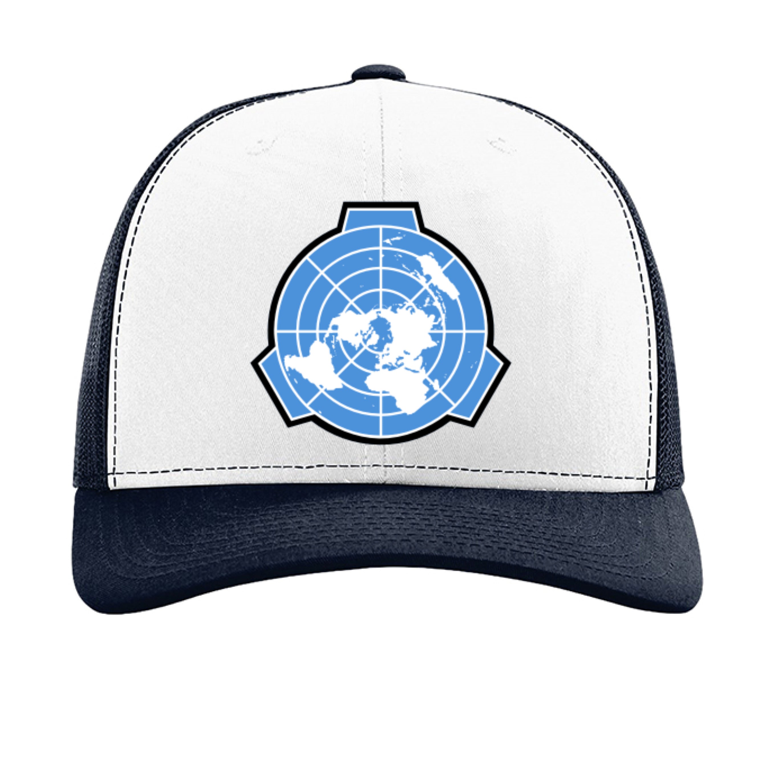 White/ Navy - FRONT
