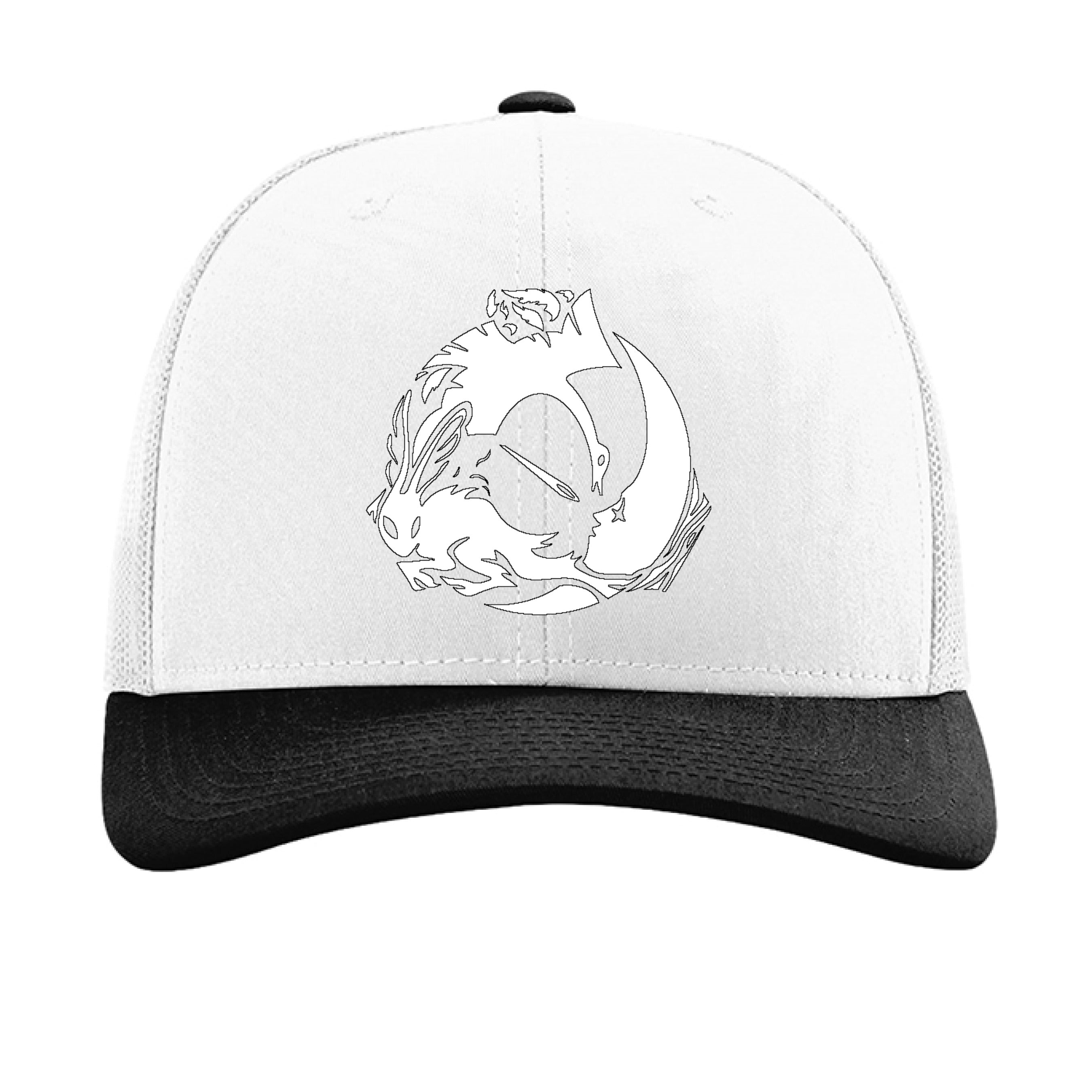 White/ White/ Black - FRONT