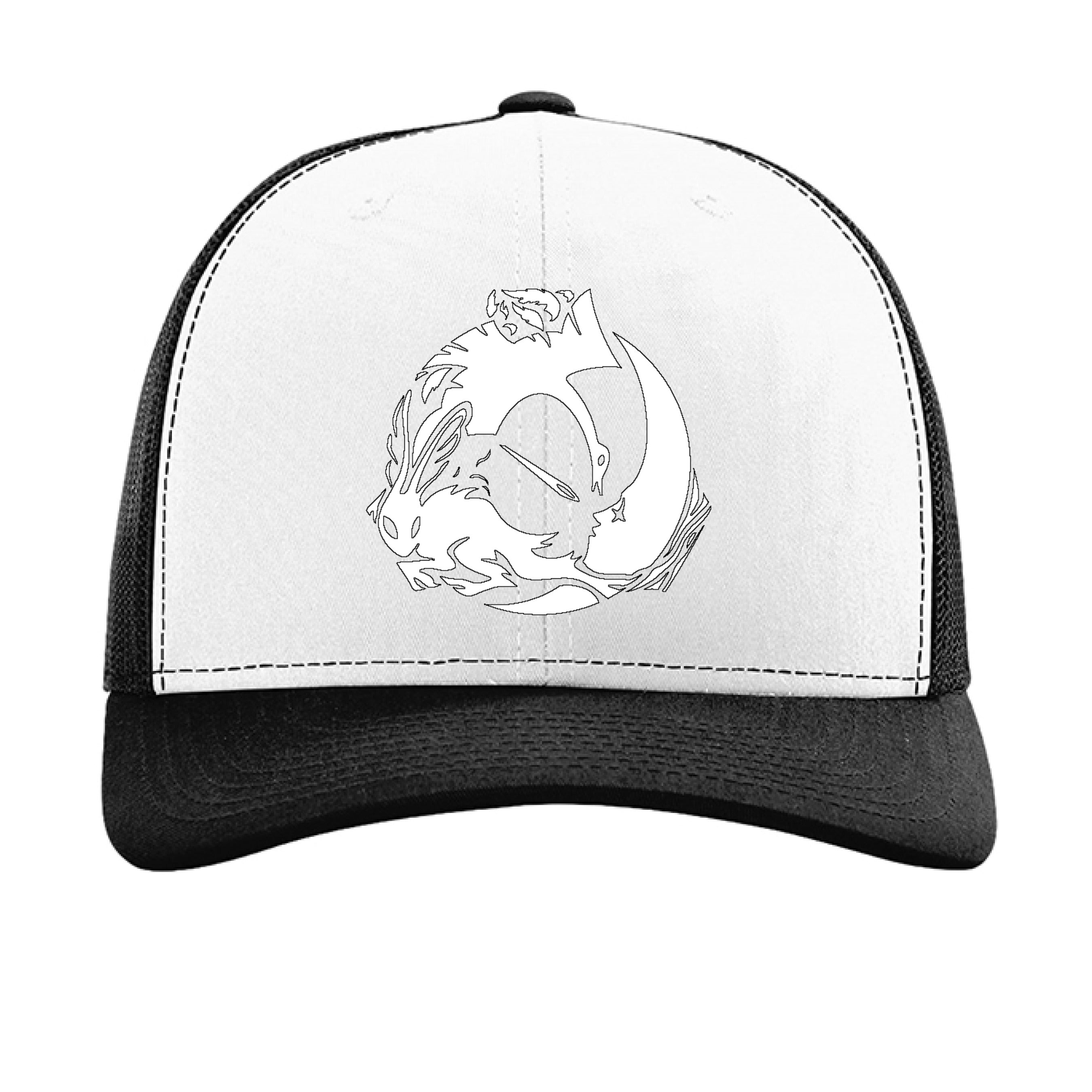 White/ Black - FRONT